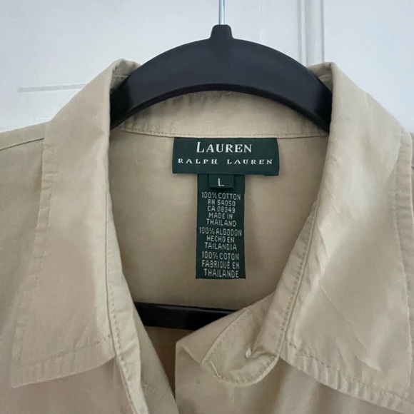 Lauren Ralph Lauren Featherweight Cotton Shirt - Picture 3 of 5